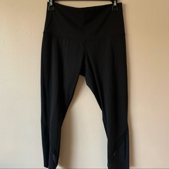 Lululemon capri mesh leggings - Picture 1 of 4